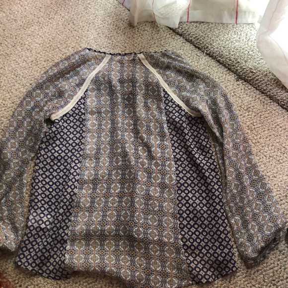 Altard State see through long sleeve top - Picture 2 of 4